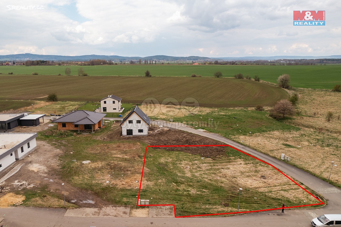 Prodej  stavebního pozemku 1 055 m², Třebeň - Horní Ves, okres Cheb