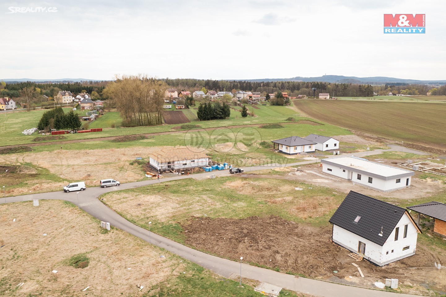 Prodej  stavebního pozemku 1 055 m², Třebeň - Horní Ves, okres Cheb