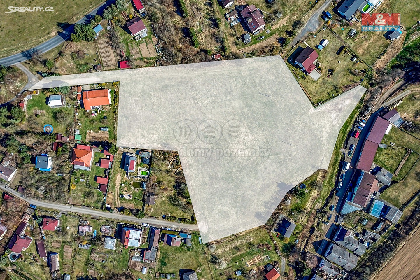 Prodej  stavebního pozemku 13 327 m², Vrčeň, okres Plzeň-jih