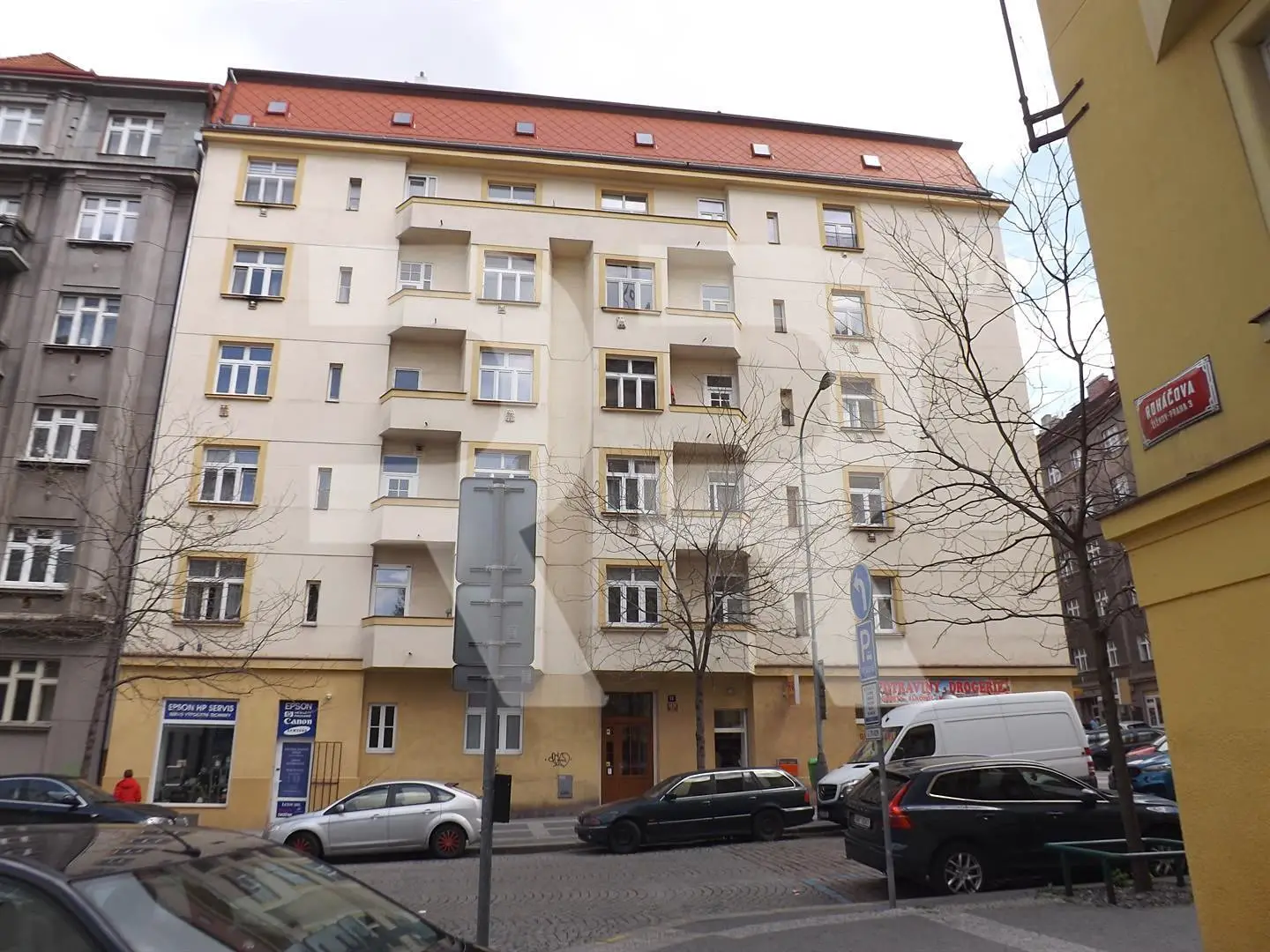 Pronájem bytu 1+1 58 m², Zelenky-Hajského, Praha 3 - Žižkov