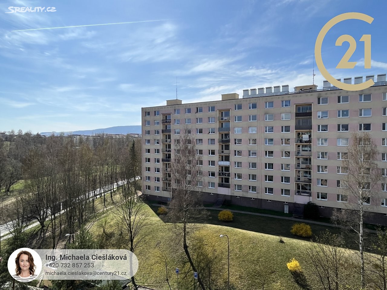 Prodej bytu 1+1 41 m², Sametová, Liberec - Liberec VI-Rochlice