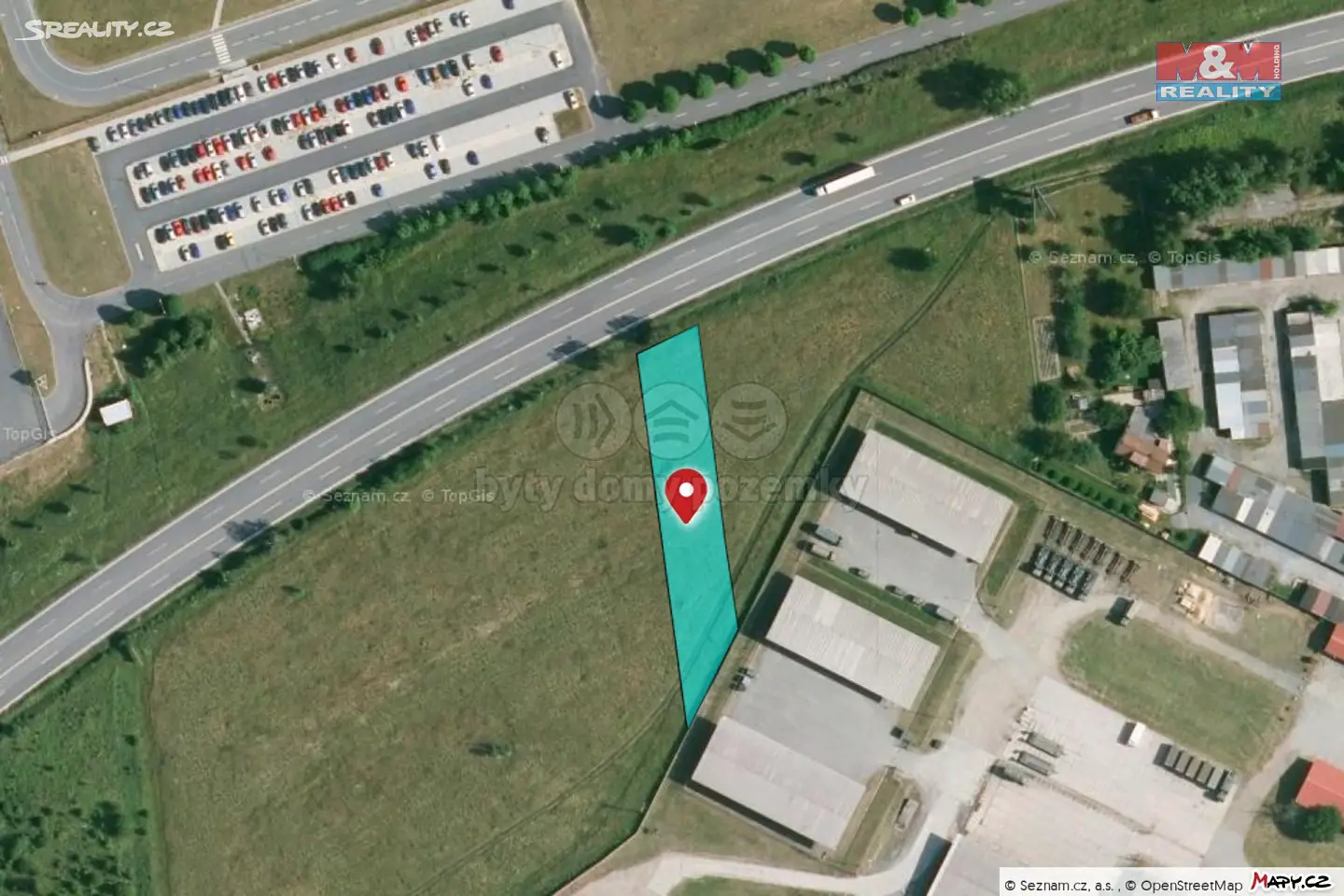 Prodej  pole 1 575 m², Hranice - Hranice IV-Drahotuše, okres Přerov