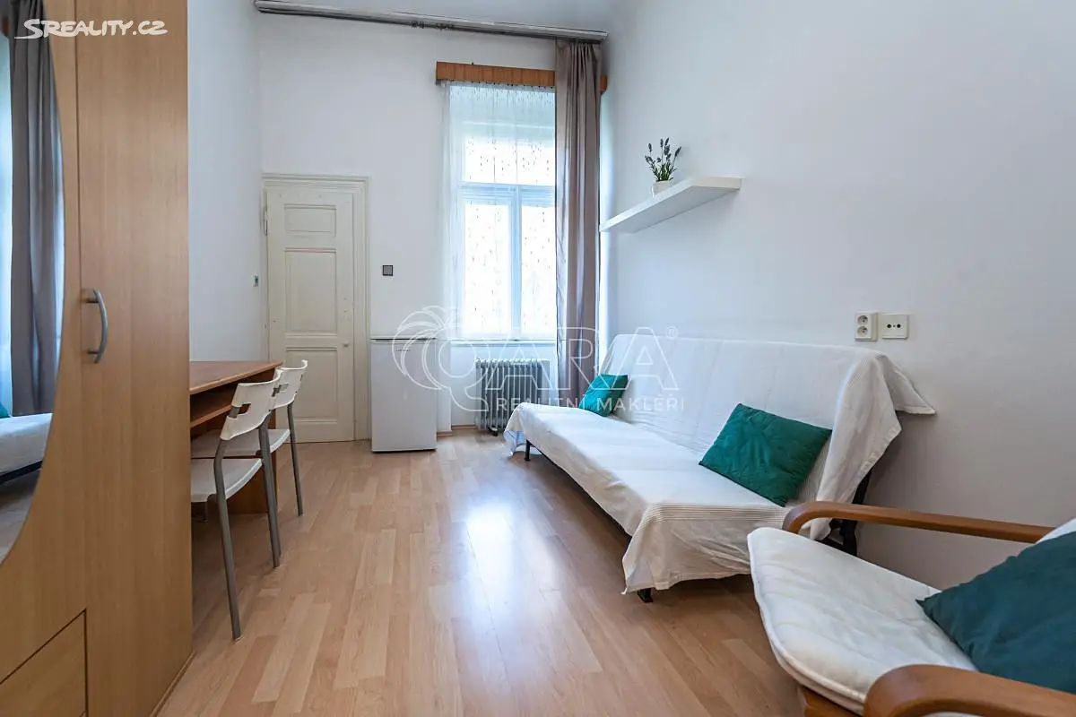 Pronájem bytu 1+kk 23 m², Moravská, Praha 2 - Vinohrady