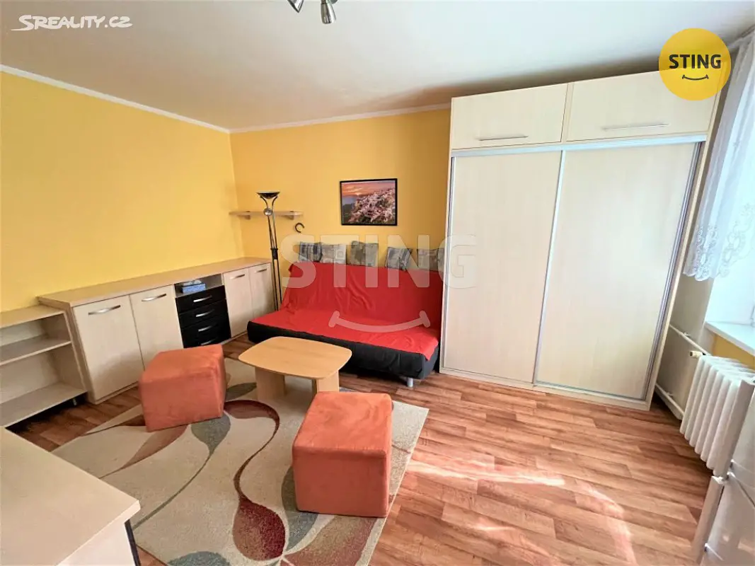 Pronájem bytu 1+kk 28 m², Krakovská, Ostrava - Hrabůvka