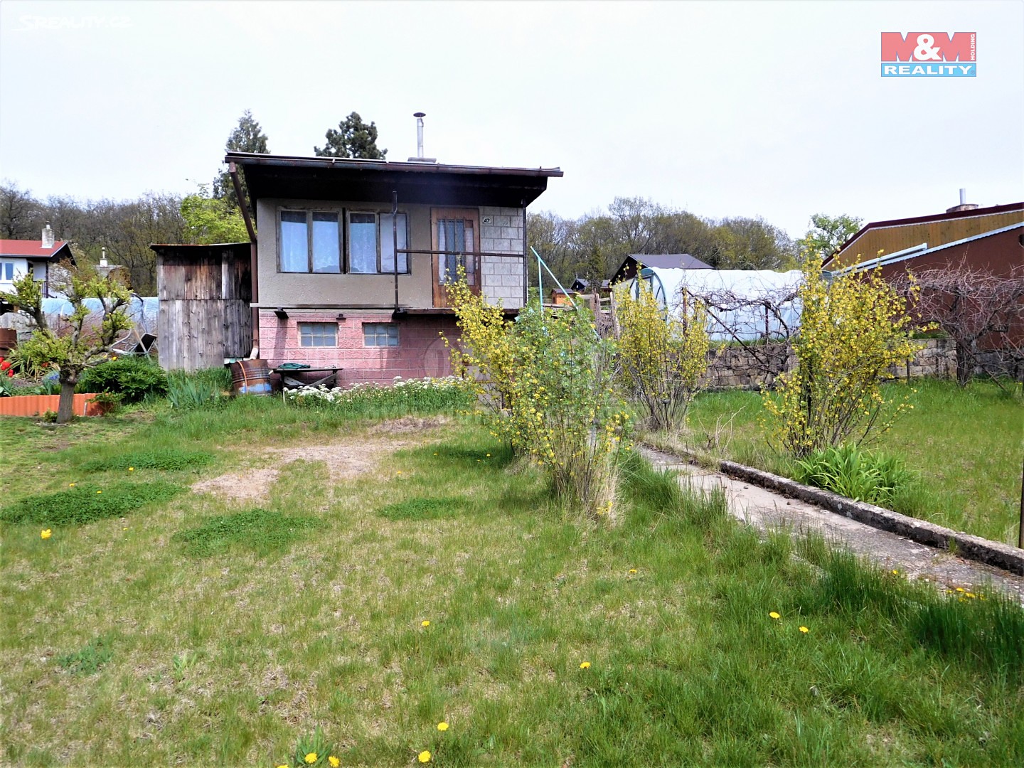 Prodej  chaty 15 m², pozemek 377 m², Údlice, okres Chomutov