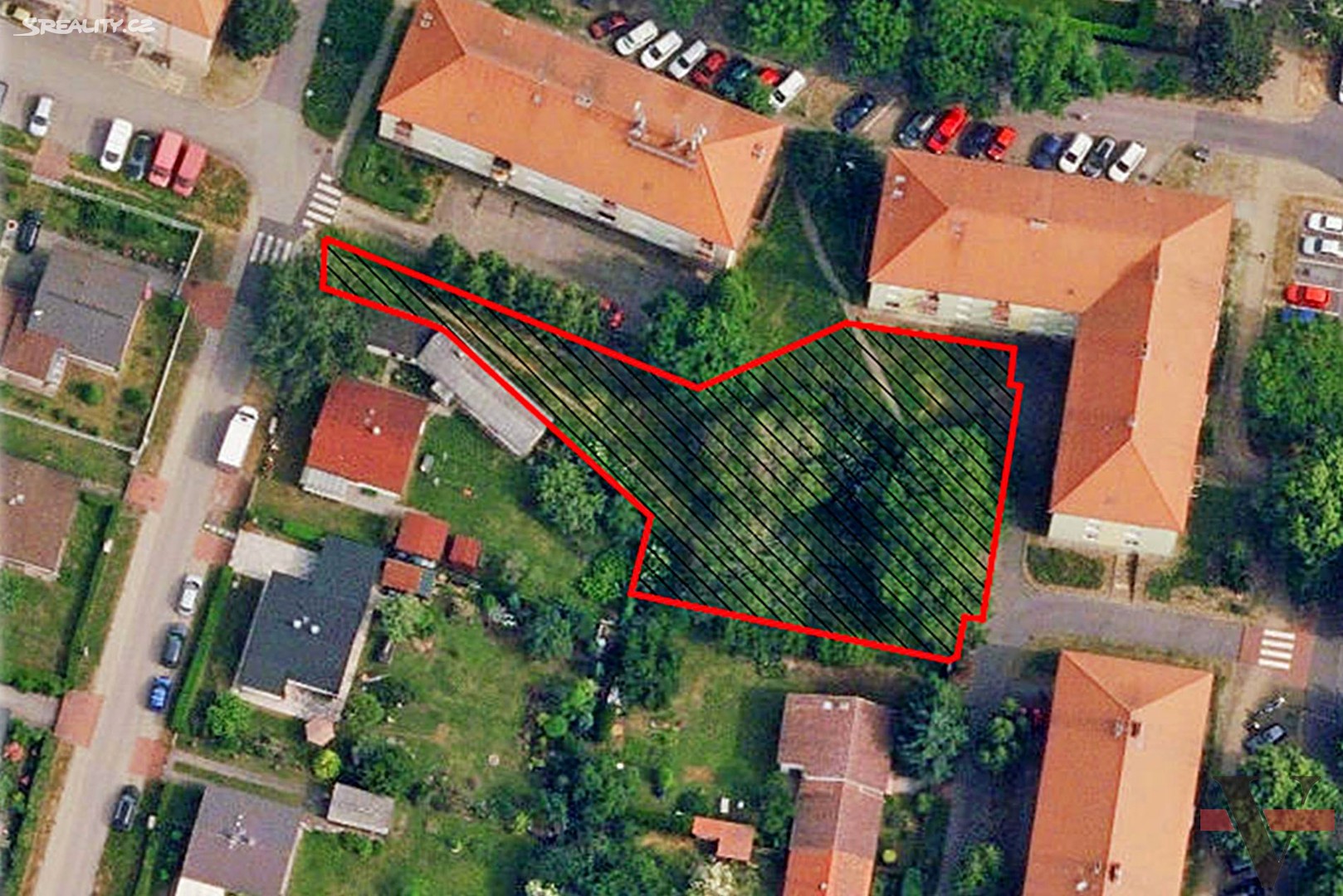 Prodej  stavebního pozemku 1 269 m², Žacléřská, Praha 9 - Kbely