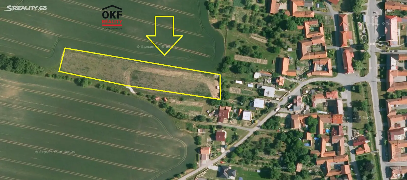 Prodej  zahrady 7 751 m², Černotín, okres Přerov