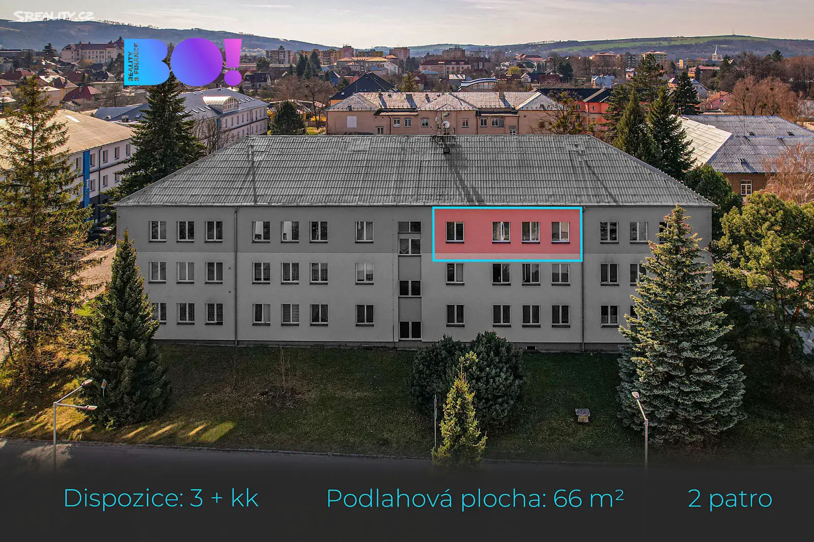 Prodej bytu 3+kk 66 m², Kpt. Macha, Valašské Meziříčí