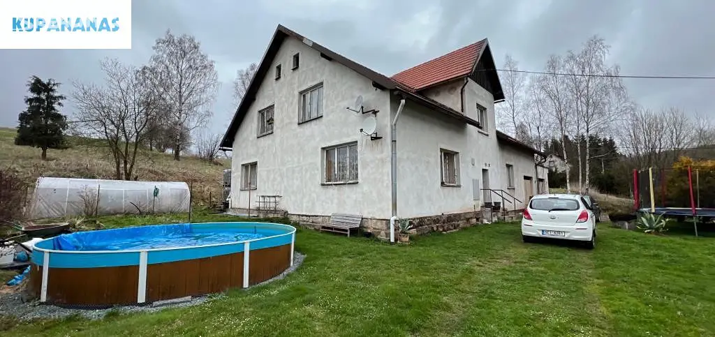 Prodej  rodinného domu 240 m², pozemek 1 390 m², Lampertice, okres Trutnov