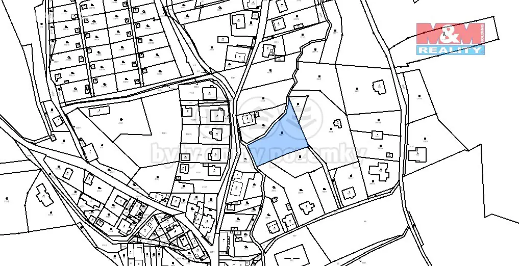 Prodej  stavebního pozemku 1 944 m², Chlumec - Žandov, okres Ústí nad Labem