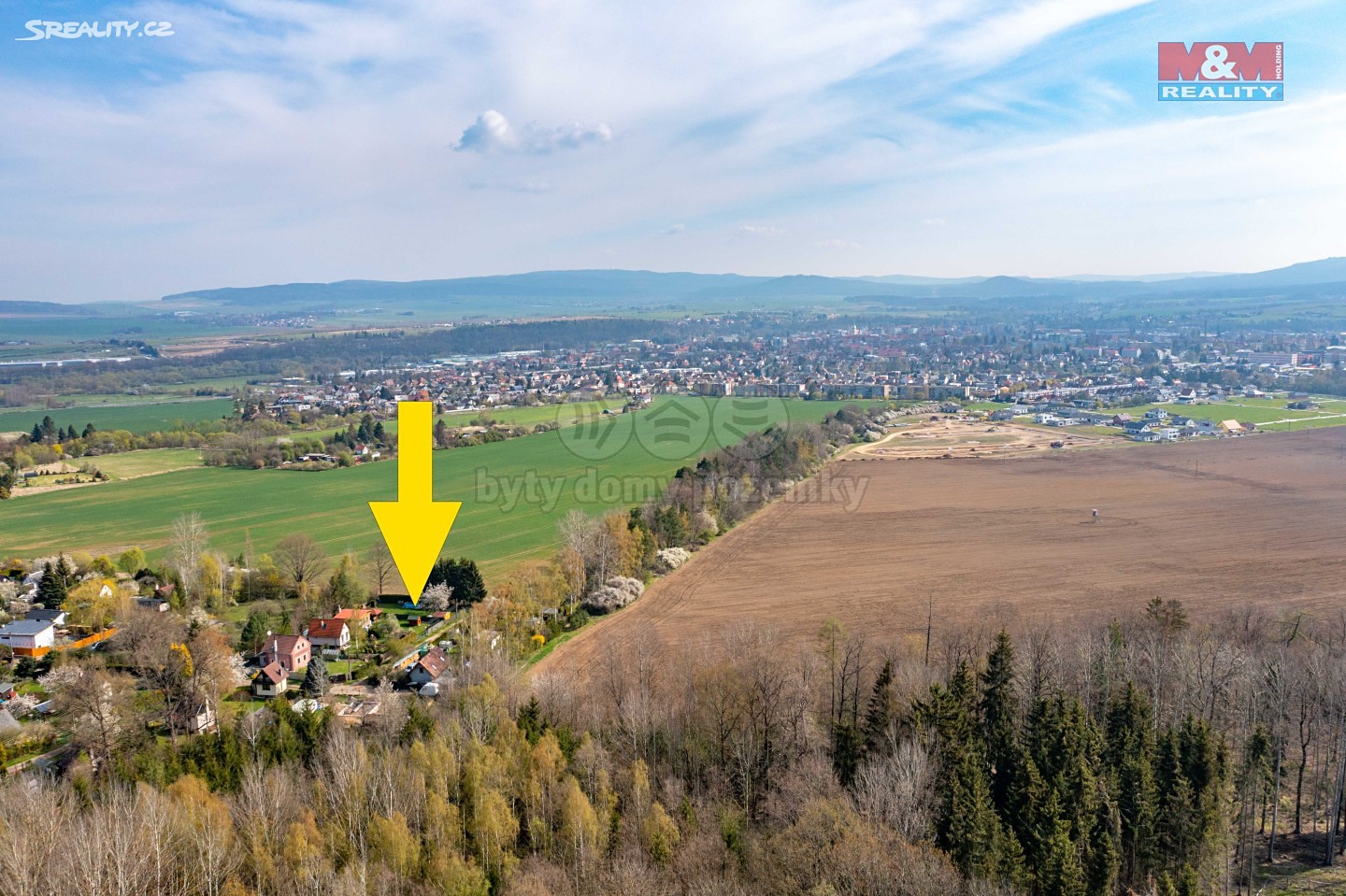 Prodej  stavebního pozemku 404 m², Rokycany - Plzeňské Předměstí, okres Rokycany