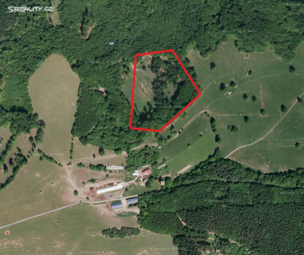 Prodej  lesa 2 502 m², Brumov-Bylnice - Bylnice, okres Zlín