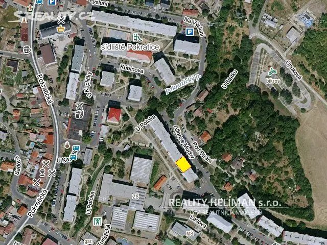 Pronájem bytu 2+kk 40 m², Alfonse Muchy, Litoměřice - Pokratice