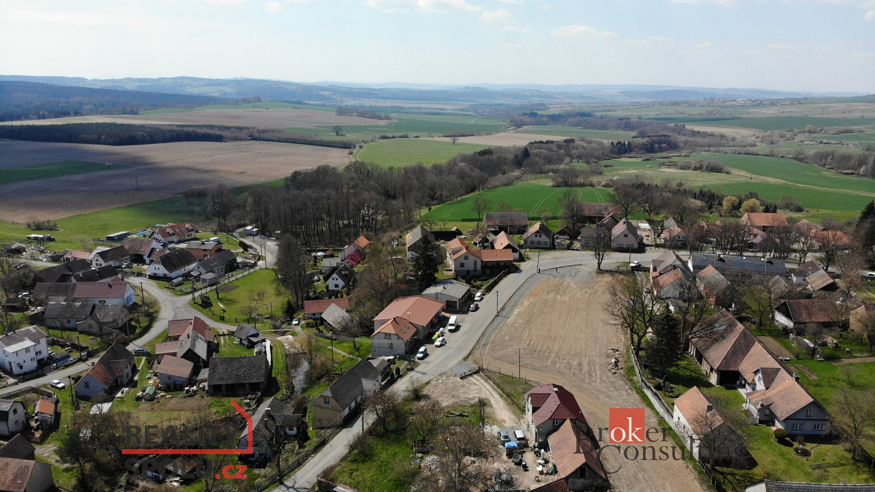 Spálené Poříčí - Číčov, okres Plzeň-Jih