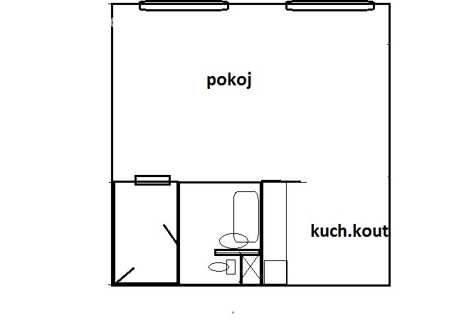 Prodej bytu 1+kk 32 m², Prosetická, Teplice - Prosetice