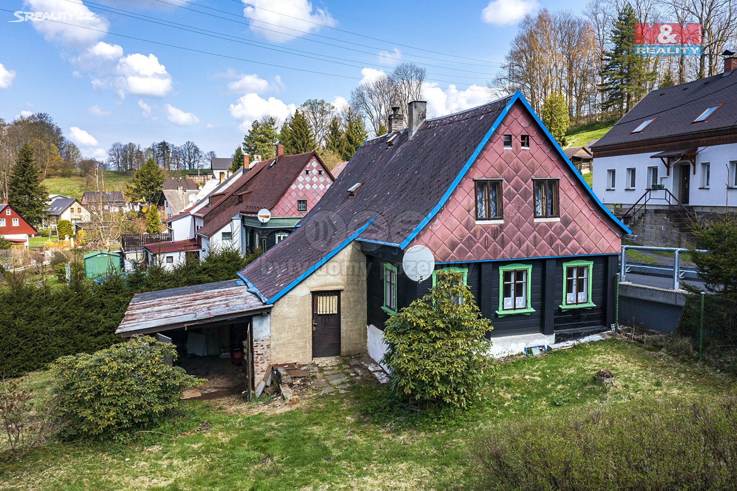 Prodej  chalupy 100 m², pozemek 1 673 m², Varnsdorfská, Krásná Lípa