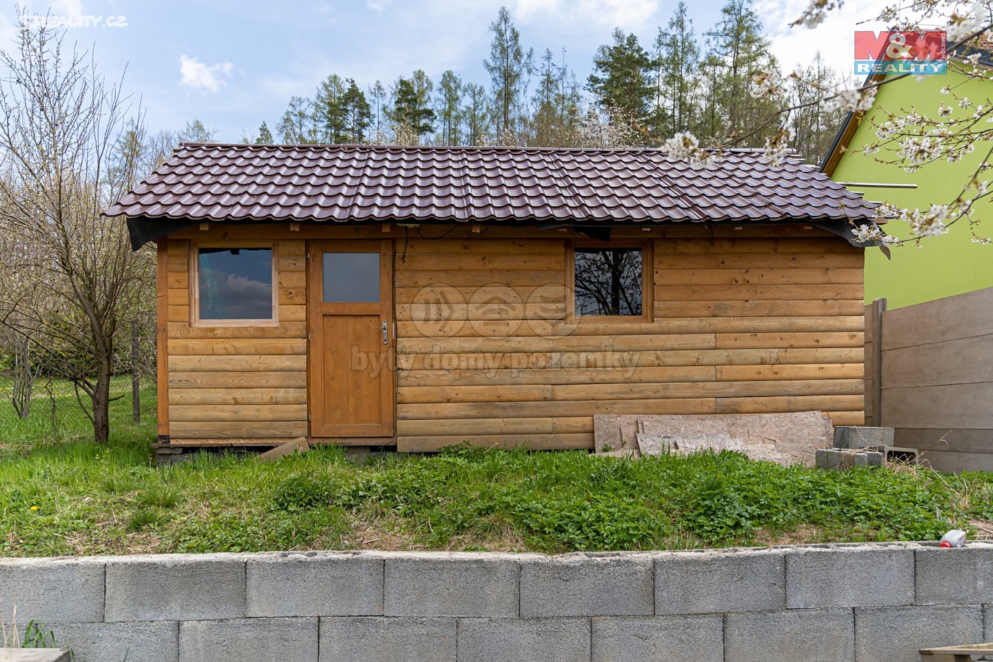 Prodej  chaty 23 m², pozemek 594 m², Laškov - Krakovec, okres Prostějov