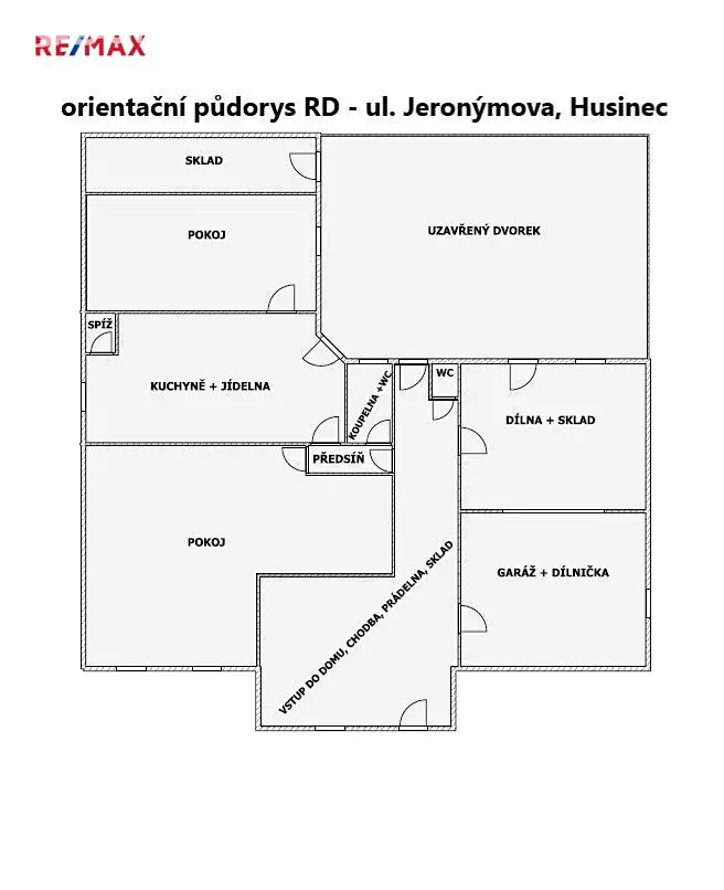 Prodej  rodinného domu 137 m², pozemek 294 m², Jeronýmova, Husinec