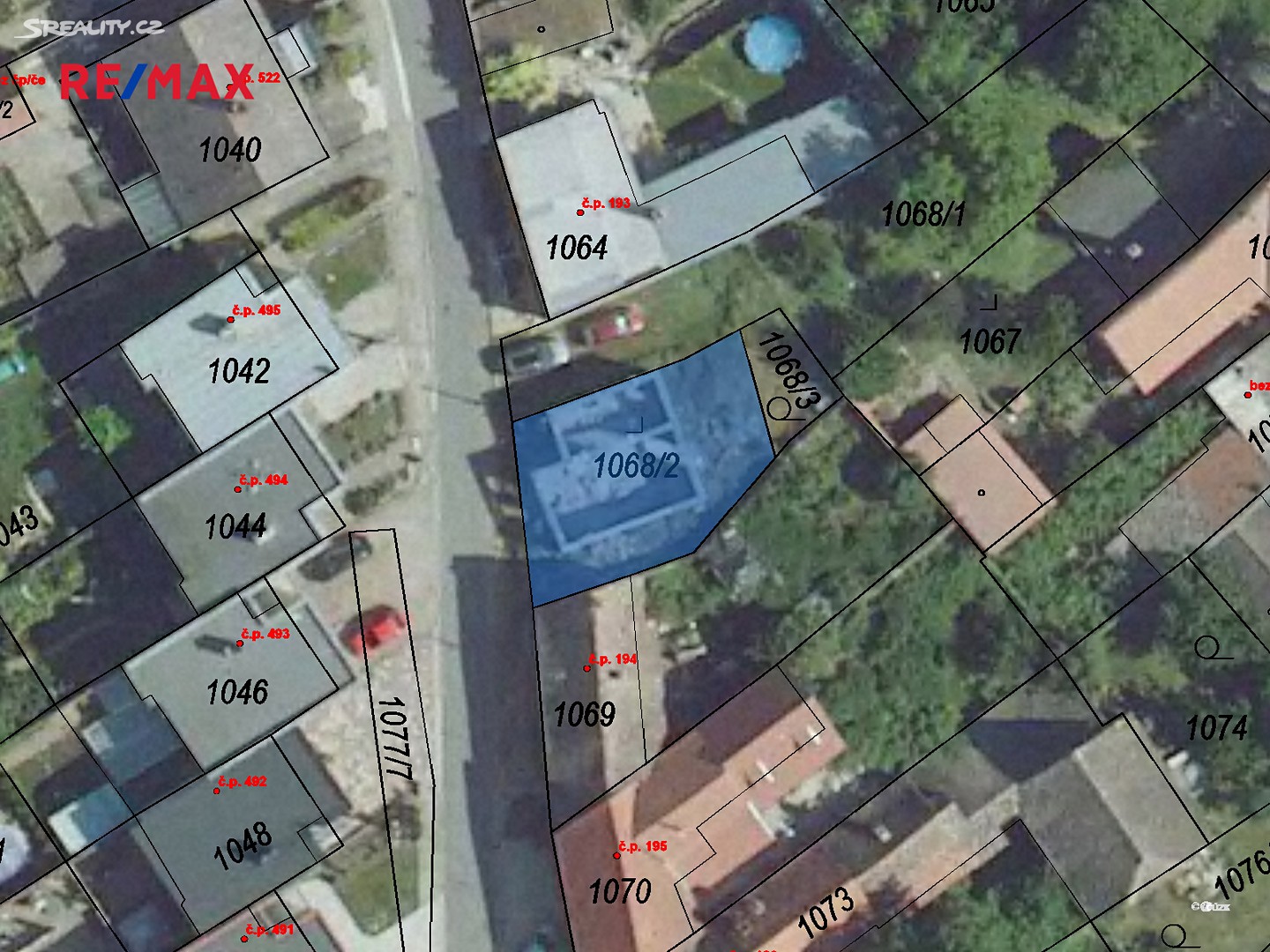 Prodej  stavebního pozemku 201 m², Drnholec, okres Břeclav
