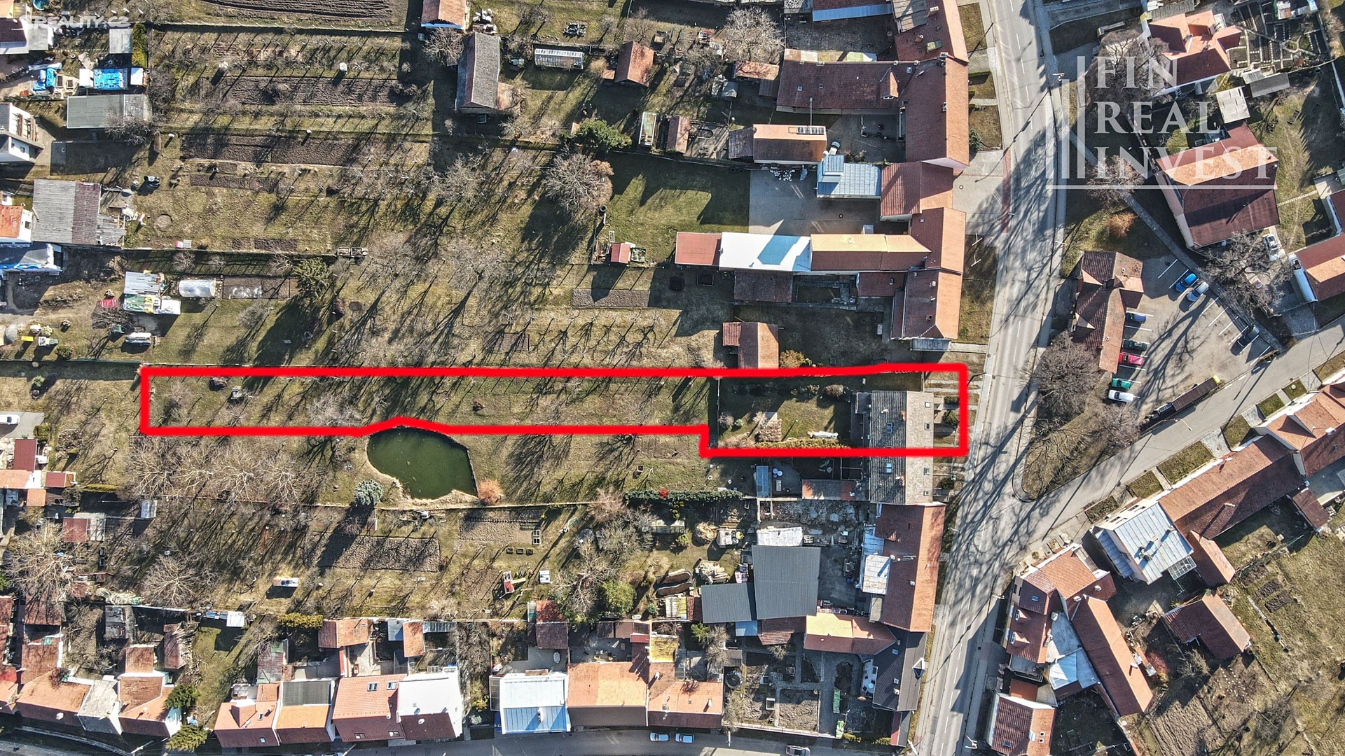 Prodej  stavebního pozemku 2 085 m², Drnovice, okres Vyškov