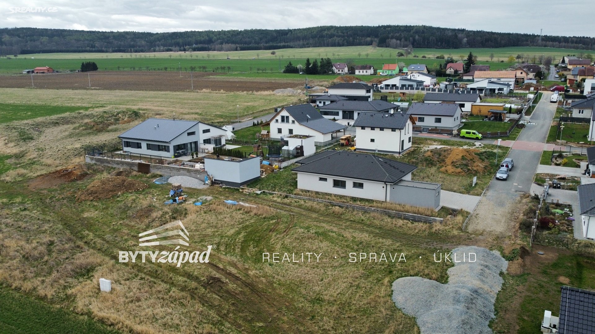 Prodej  stavebního pozemku 823 m², Ejpovice, okres Rokycany