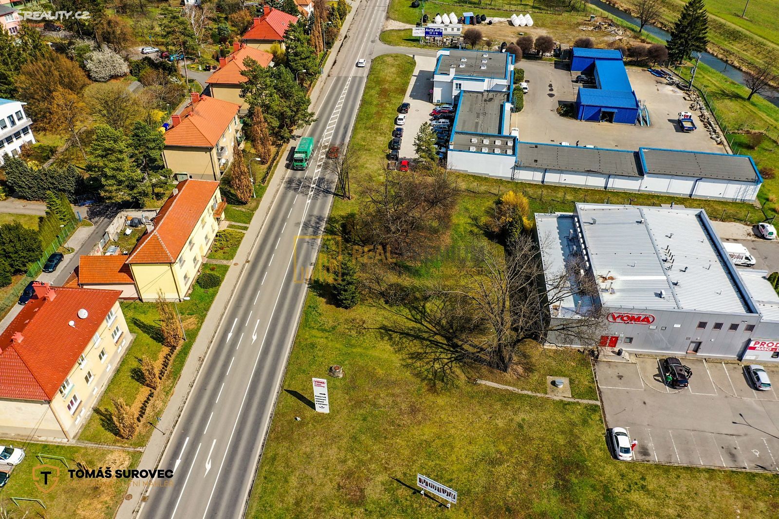Prodej  komerčního pozemku 371 m², Uherský Brod, okres Uherské Hradiště