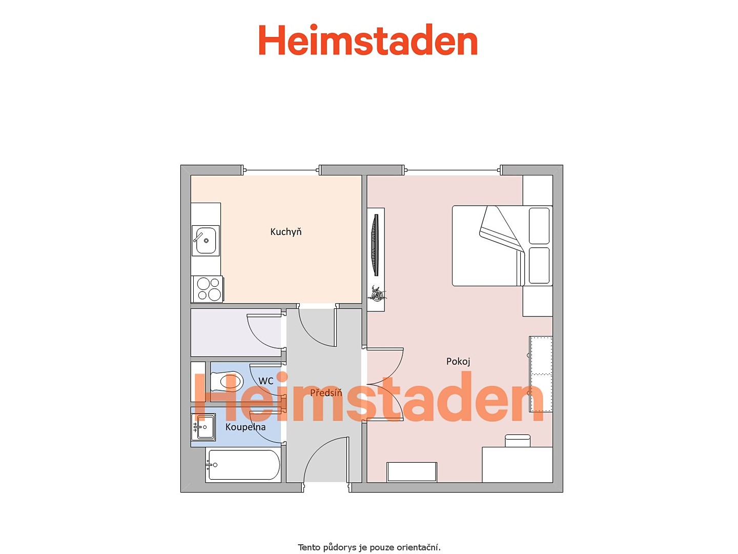 Pronájem bytu 1+1 36 m², Rossenbergových, Havířov - Město
