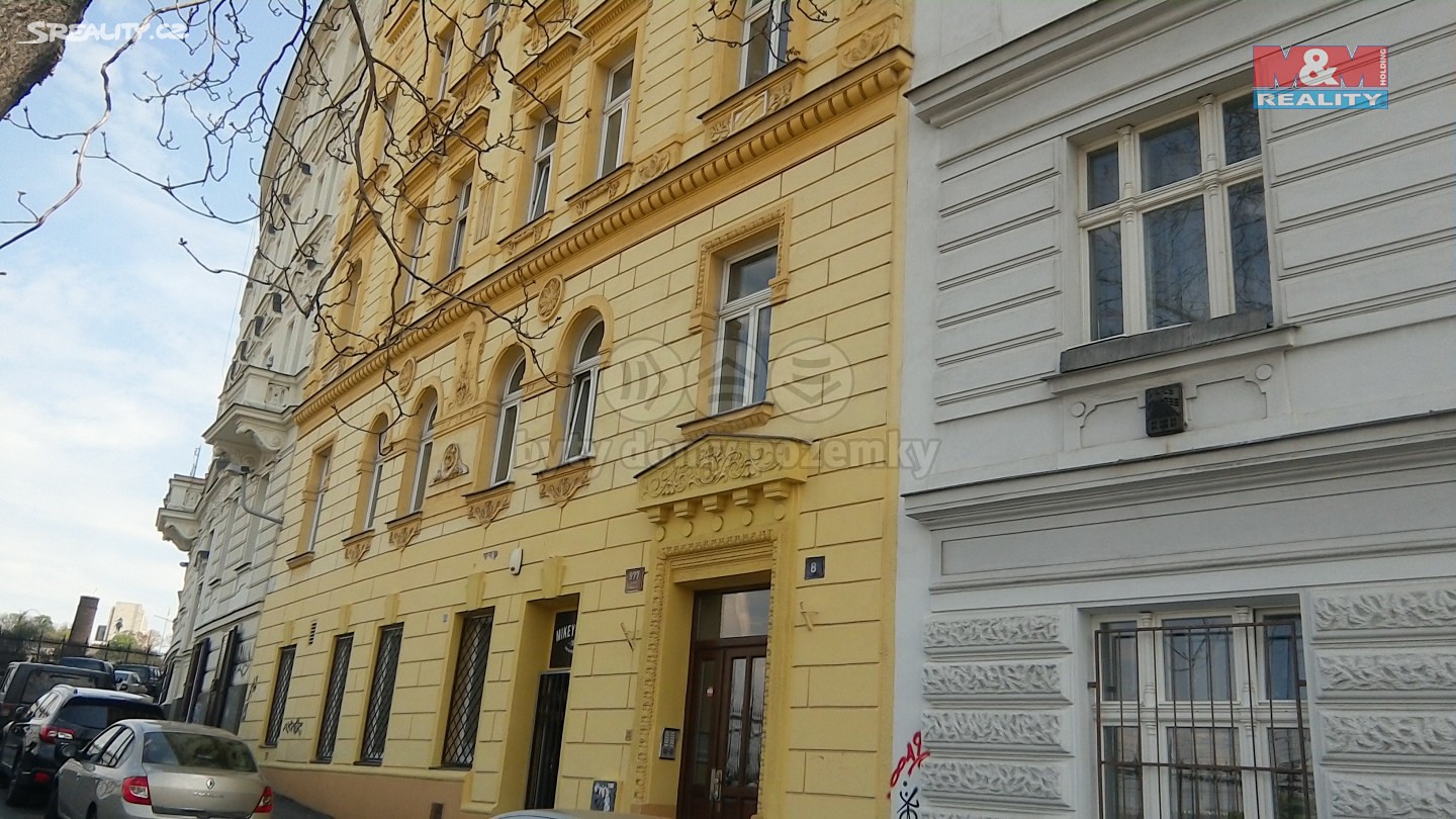 Pronájem bytu 3+kk 82 m², Příběnická, Praha 3 - Žižkov