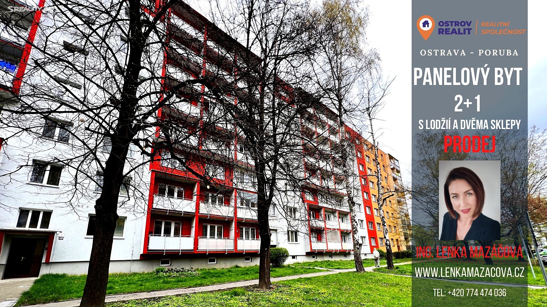 Prodej bytu 2+1 52 m², Maďarská, Ostrava - Poruba