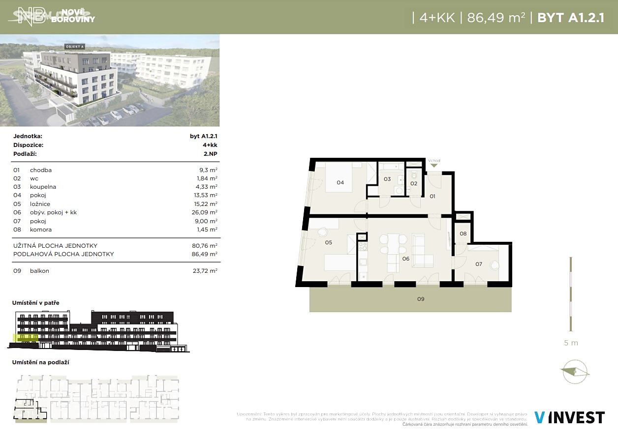Prodej bytu 4+kk 81 m², Arménská, Kladno - Kročehlavy