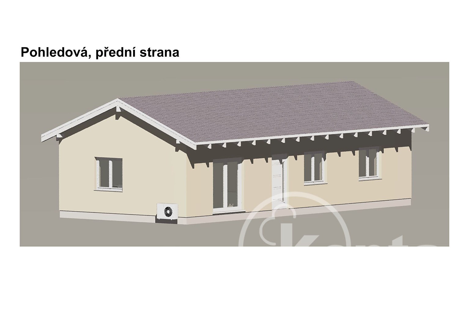Prodej  projektu na klíč 90 m², pozemek 524 m², Nekmíř, okres Plzeň-sever