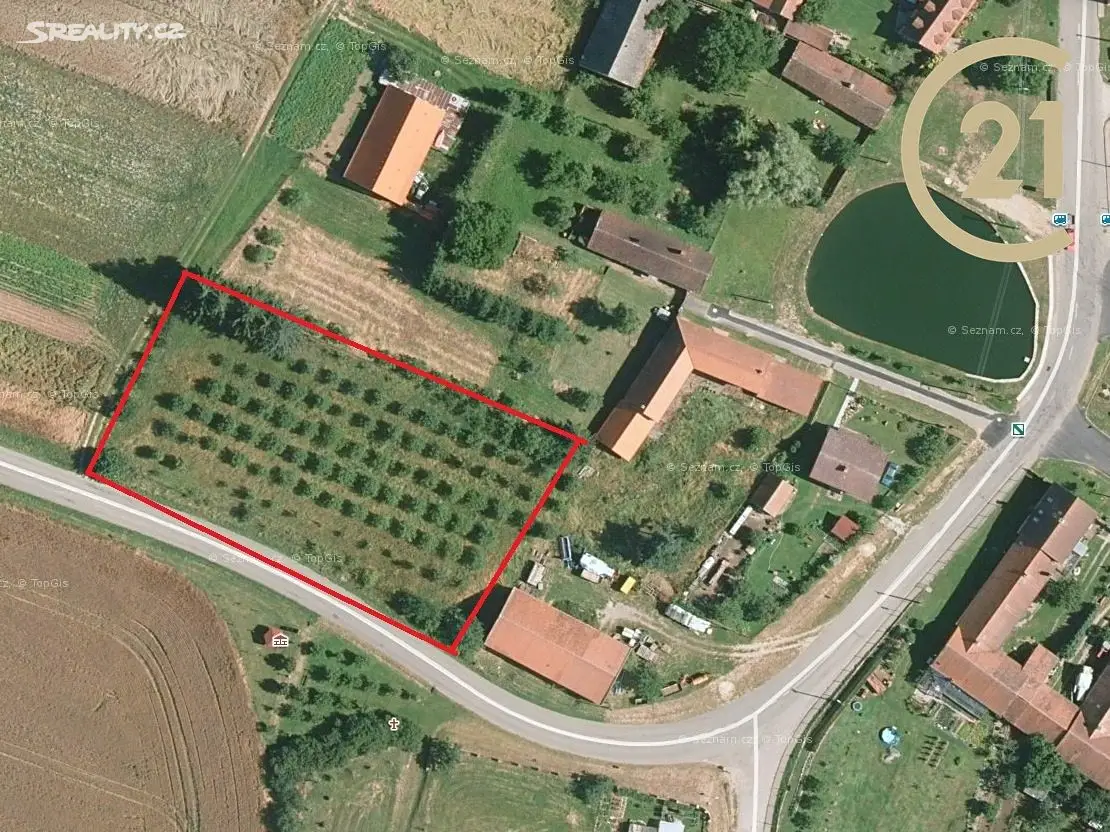 Prodej  stavebního pozemku 817 m², Chvalatice, okres Znojmo