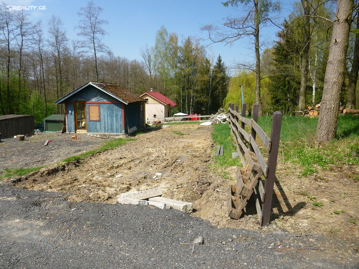 Prodej  stavebního pozemku 1 761 m², Huntířov - Stará Oleška, okres Děčín
