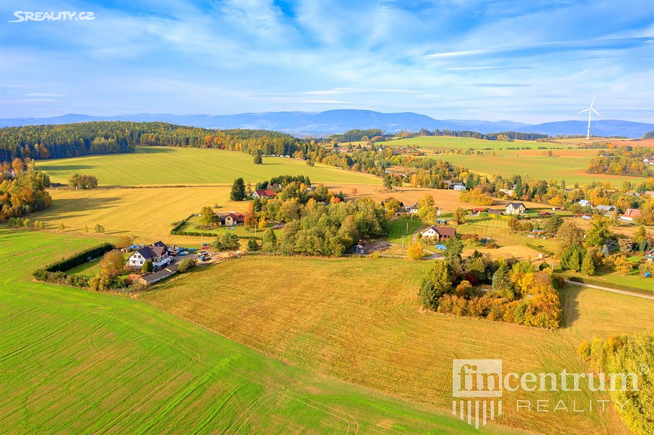 Prodej  stavebního pozemku 5 717 m², Vítězná - Huntířov, okres Trutnov