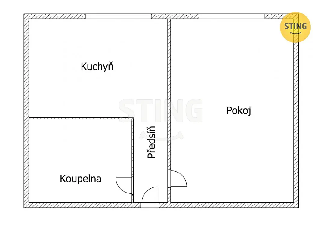 Prodej bytu 2+kk 33 m², Divišova, Karviná - Hranice