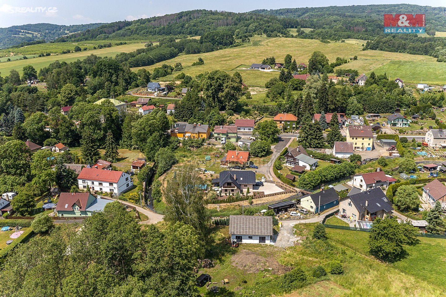 Prodej  stavebního pozemku 926 m², Dolní Habartice, okres Děčín