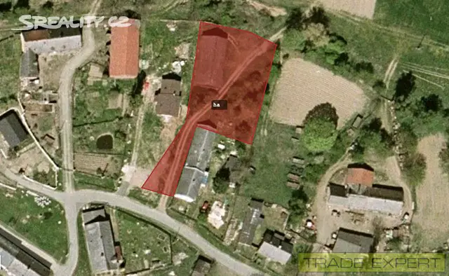 Prodej  stavebního pozemku 1 508 m², Toužim, okres Karlovy Vary