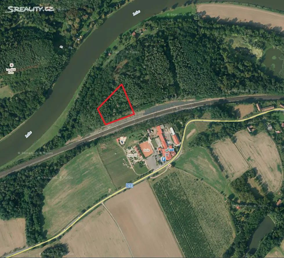 Prodej  lesa 5 485 m², Kojice, okres Pardubice