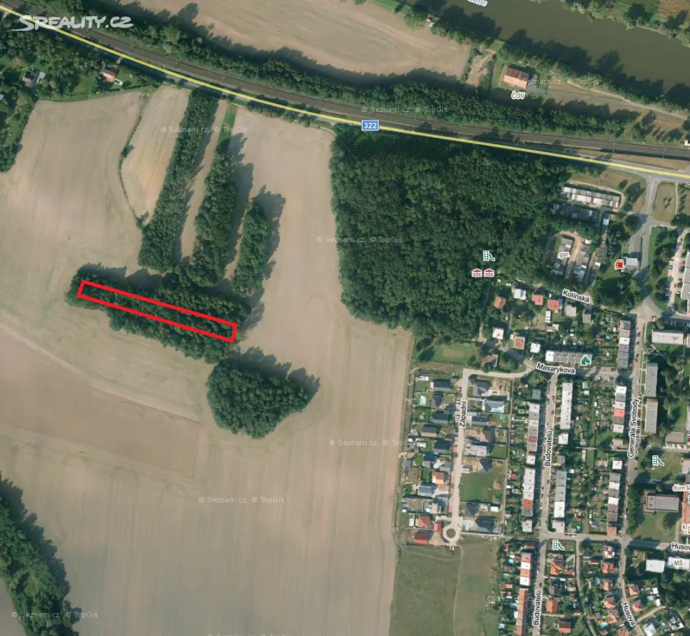 Prodej  lesa 3 093 m², Kojice, okres Pardubice