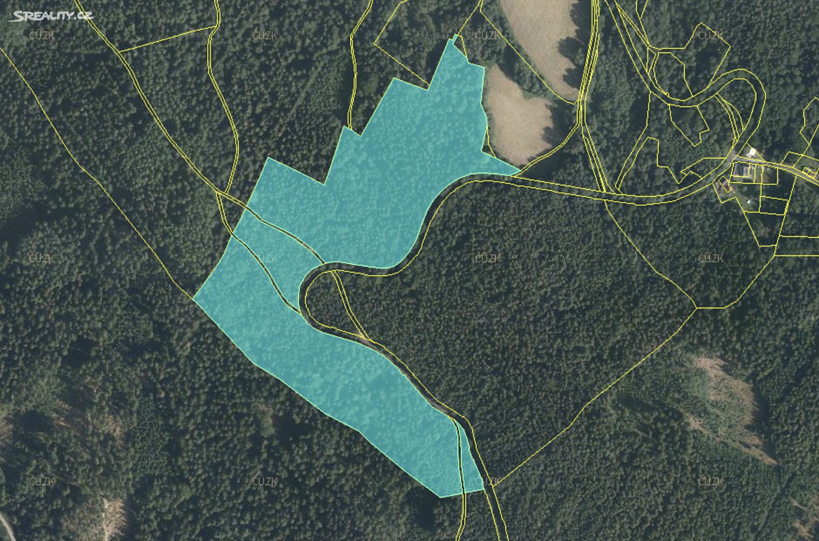 Prodej  lesa 413 763 m², Víchová nad Jizerou, okres Semily