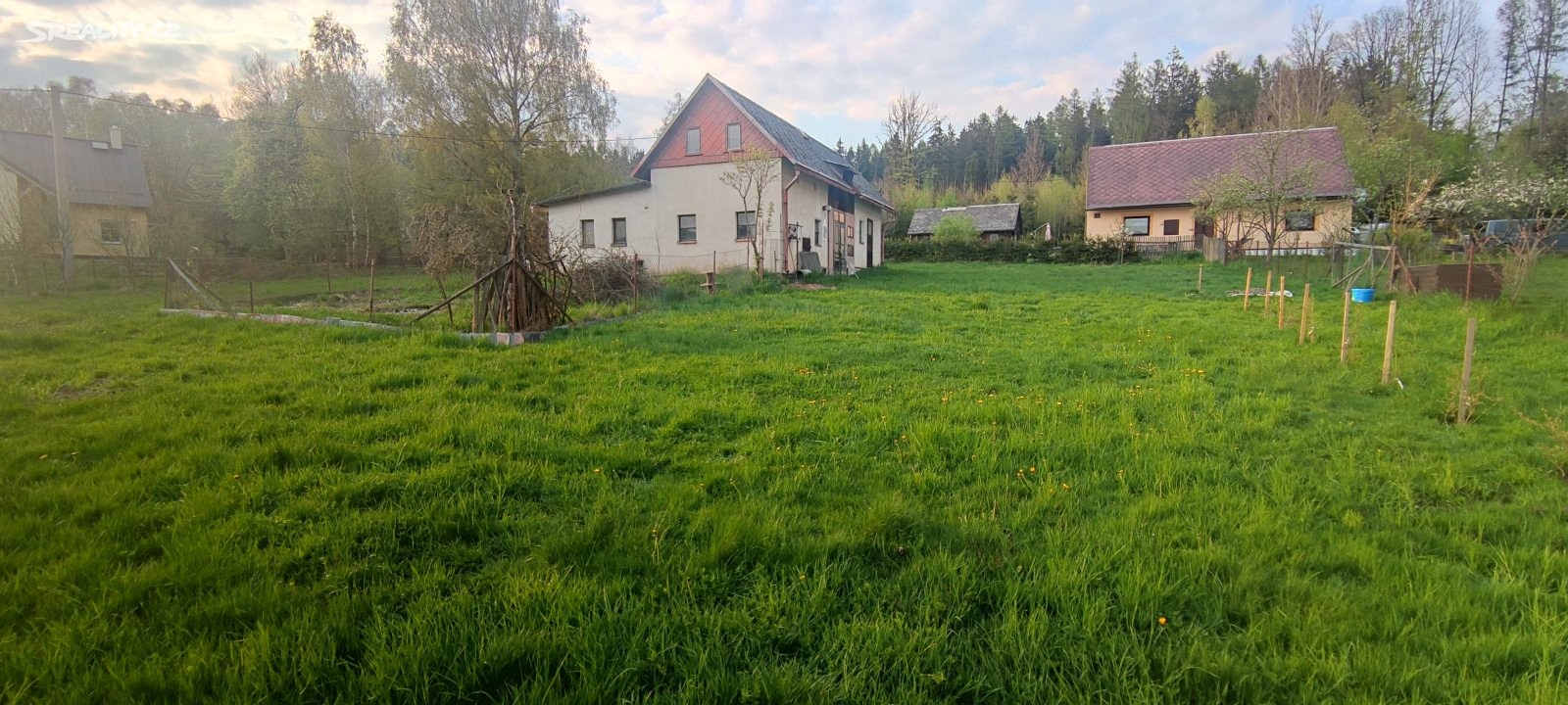 Prodej  stavebního pozemku 1 920 m², Horní Brusnice, okres Trutnov