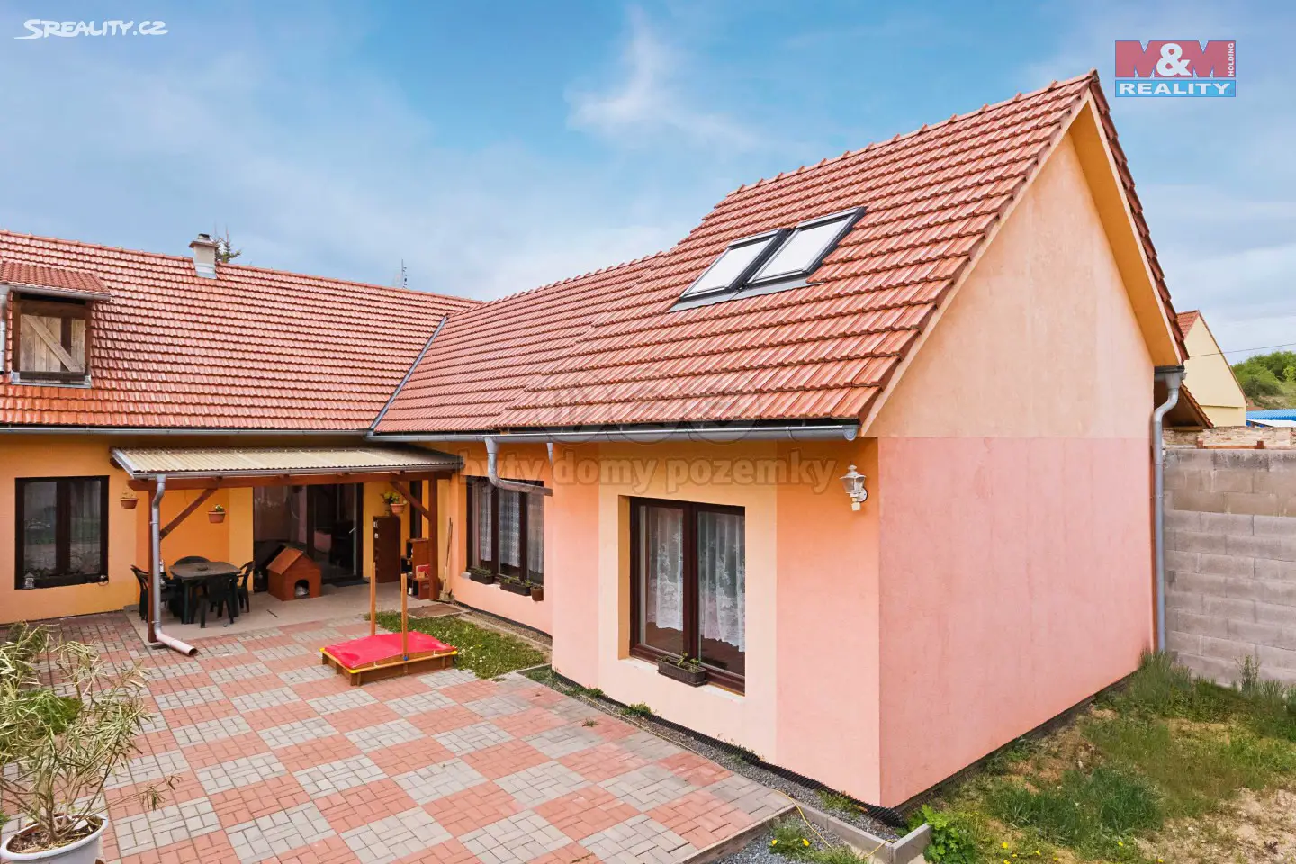 Prodej  rodinného domu 160 m², pozemek 550 m², Medlov, okres Brno-venkov