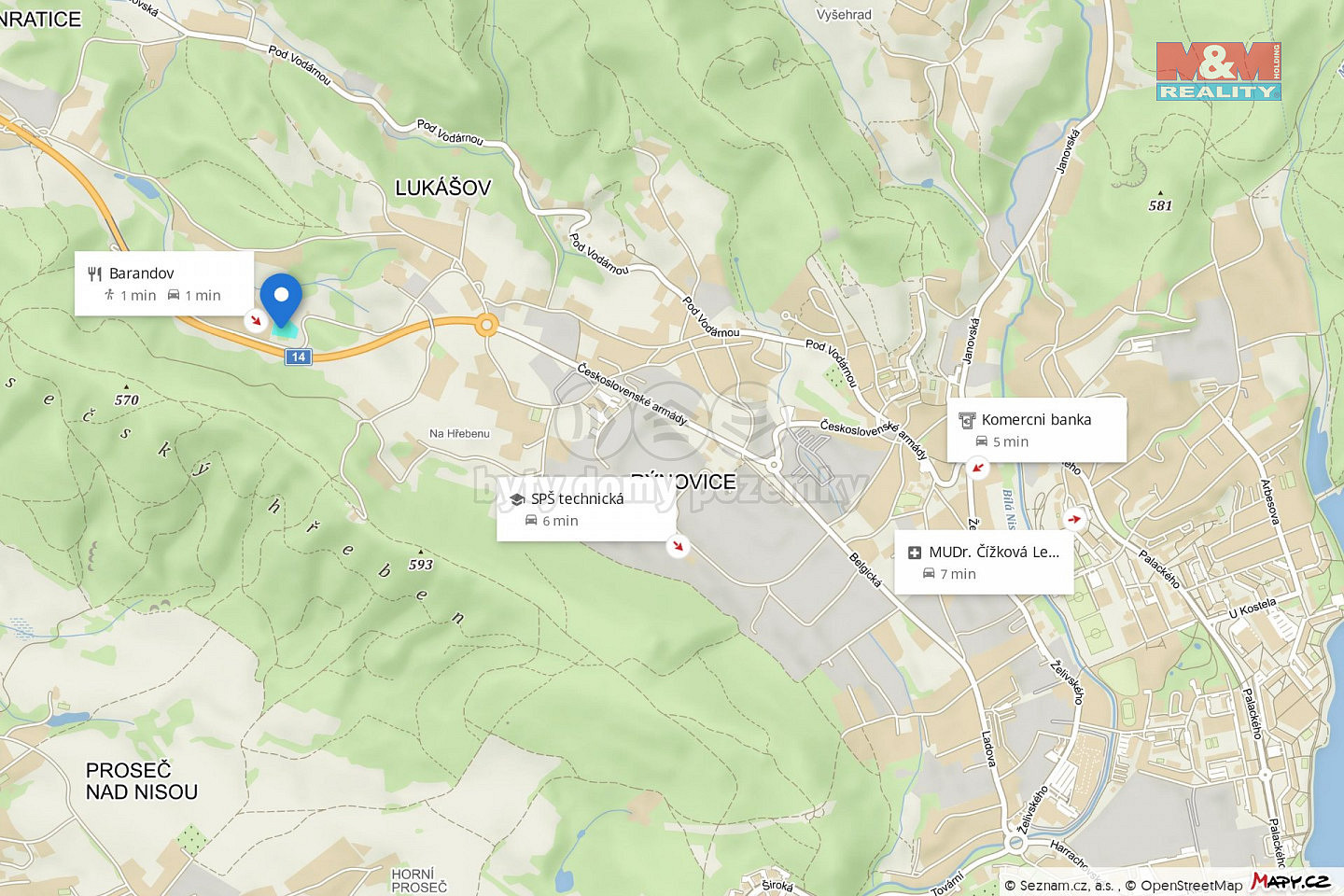 Liberec - Liberec XXIX-Kunratice