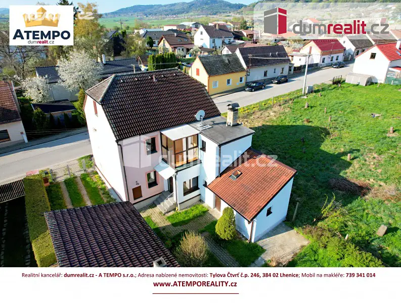 Prodej  rodinného domu 157 m², pozemek 697 m², Tylova Čtvrť, Lhenice