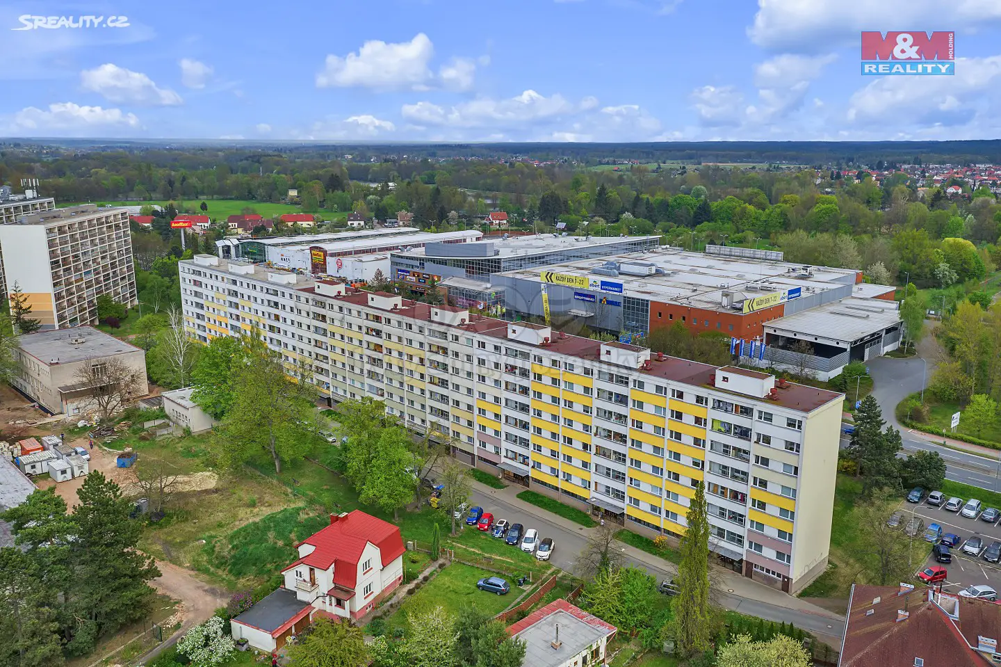 Pronájem bytu 1+kk 27 m², Polní, Hradec Králové - Slezské Předměstí