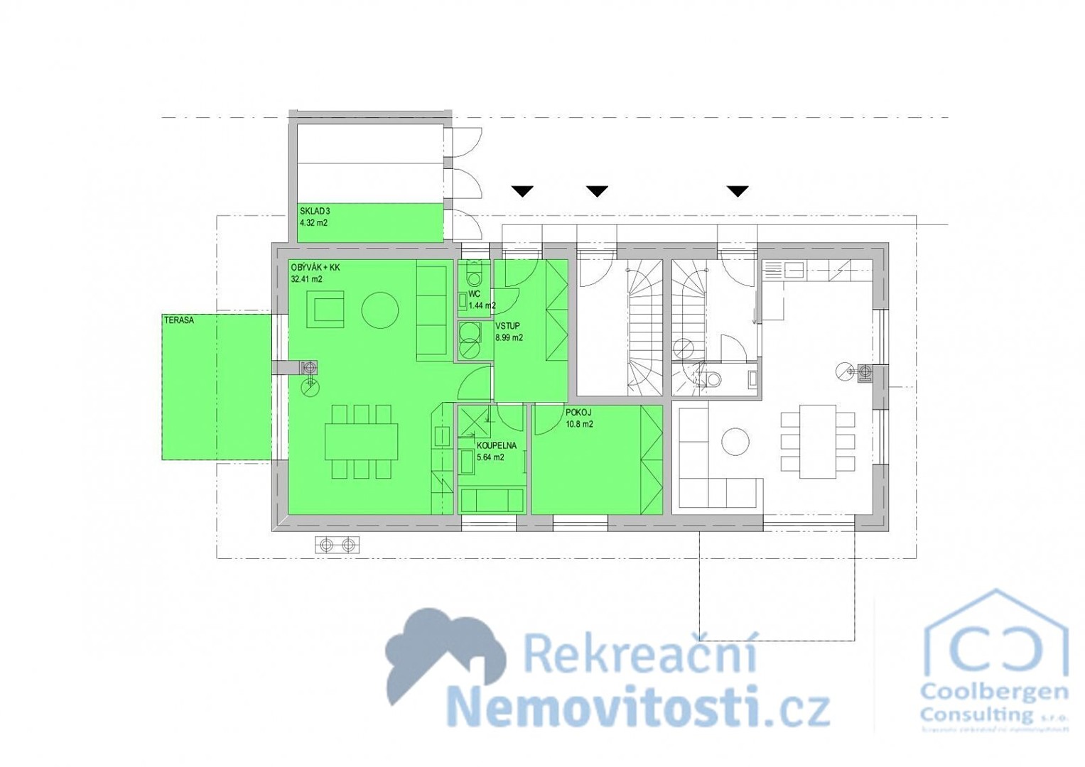 Prodej bytu 2+kk 80 m², Nová Pec - Dlouhý Bor, okres Prachatice