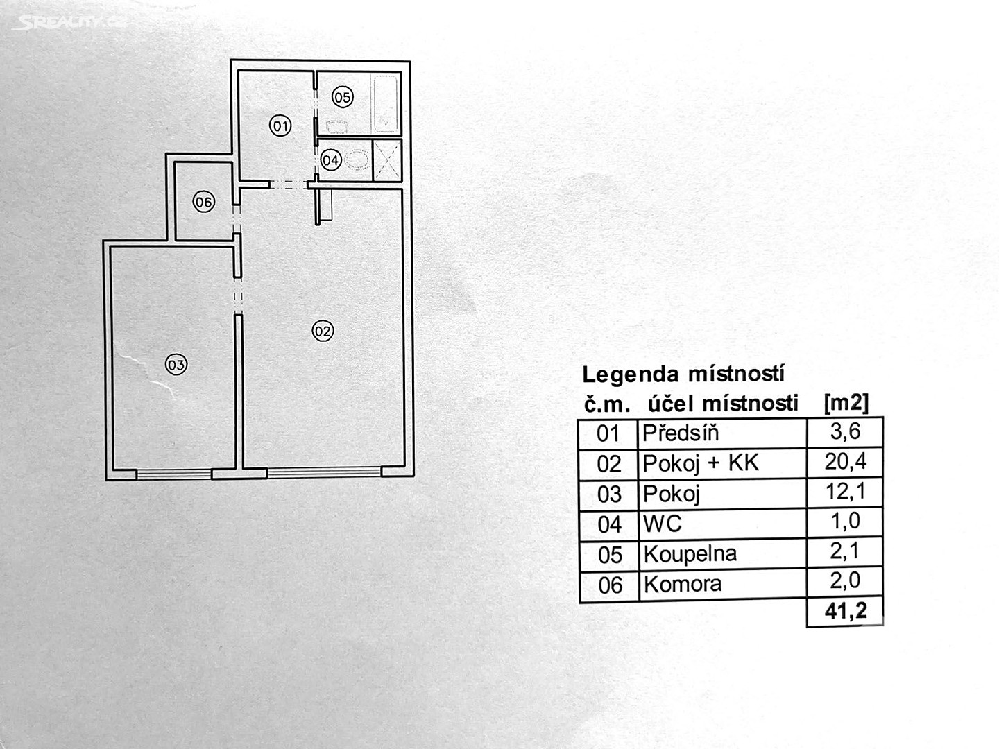 Prodej bytu 2+kk 41 m², Šalounova, Praha 4 - Chodov