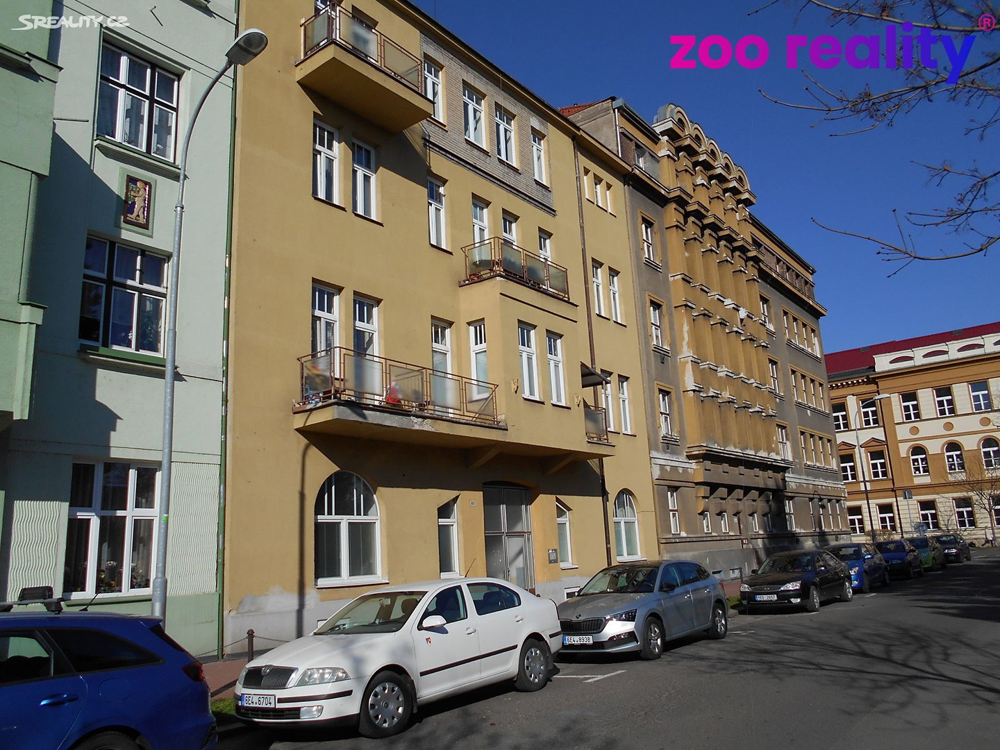 Pronájem bytu 2+1 66 m², náměstí Čs. legií, Pardubice - Zelené Předměstí