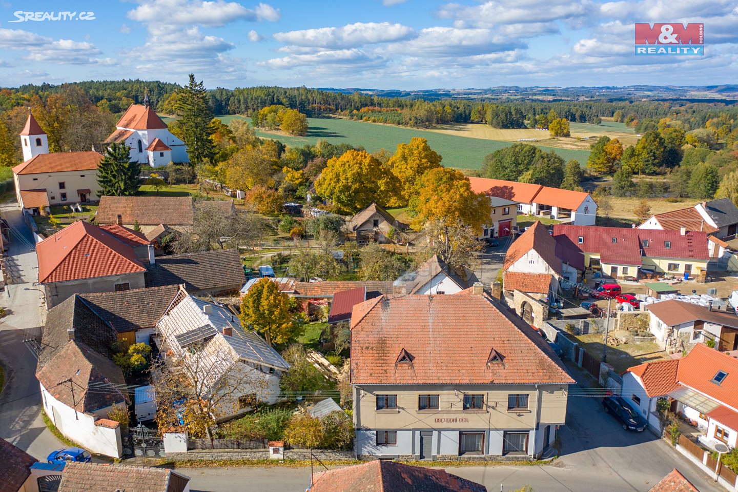 Prodej  rodinného domu 430 m², pozemek 442 m², Záboří, okres Strakonice