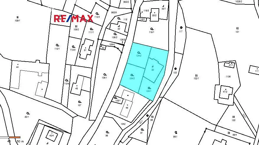 Prodej  stavebního pozemku 1 491 m², Libouchec, okres Ústí nad Labem